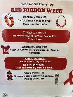 RED RIBBON WEEK